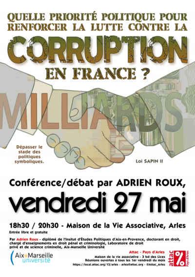 2016-05-27 Corruption, en France ?