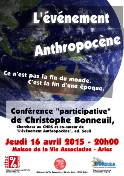 2015 - L'événement Anthropocène - Christophe Bonneuil ©CC-BY jérôme
