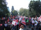 le rassemblement devant l&#39;OMC