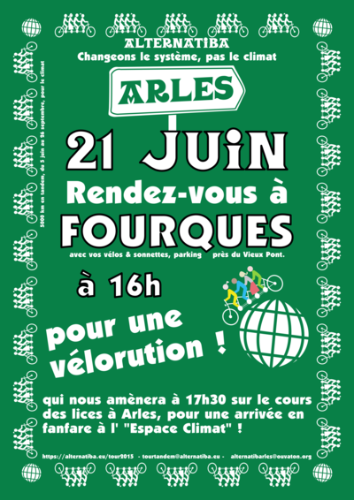 2015 - Alternatiba à Arles les 21 & 22 juin
