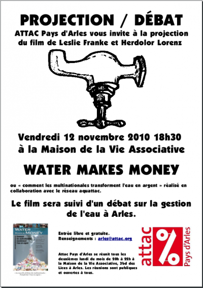 2010 - Projection "Water Makes Money"